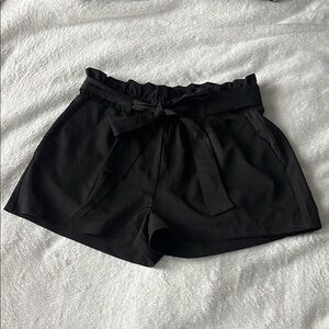 Charlotte Russe Black High Waist Shorts